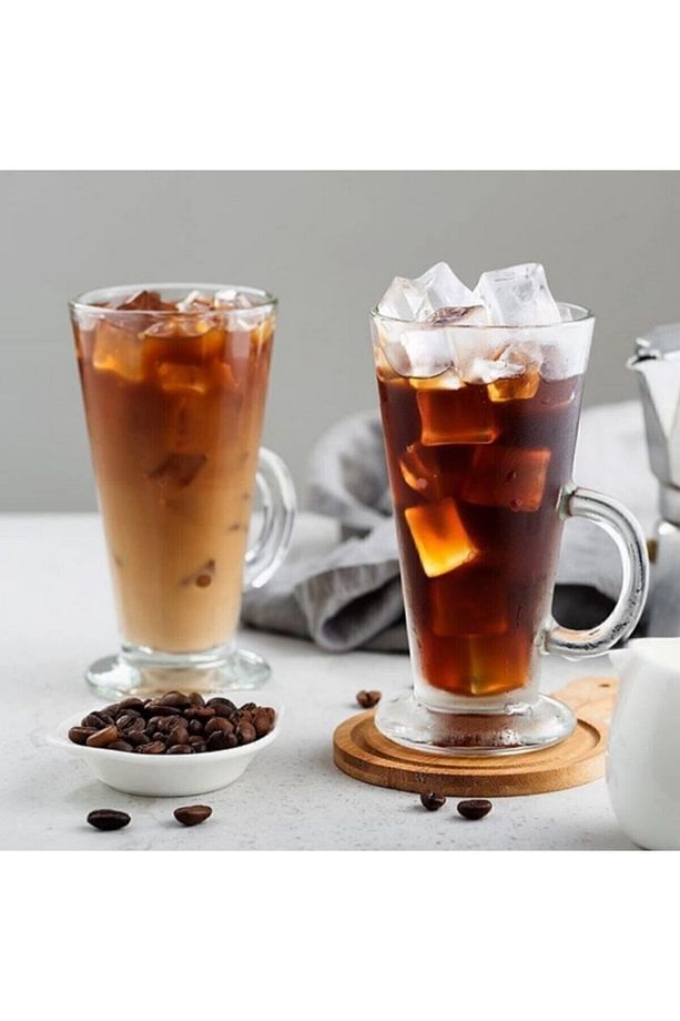 Colombian 263 Ml Kulplu Bardak 2'li - Latte, Limonata, Meşrubat Vb. Bardağı - 5