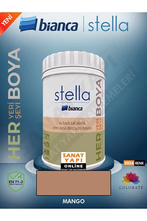 Stella Su Bazlı Akrilik Boya Mango - 1