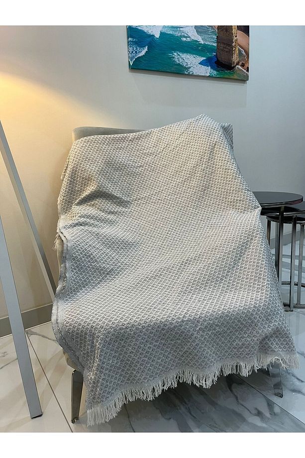 Koltuk Örtüsü Gri 170x210 - 1