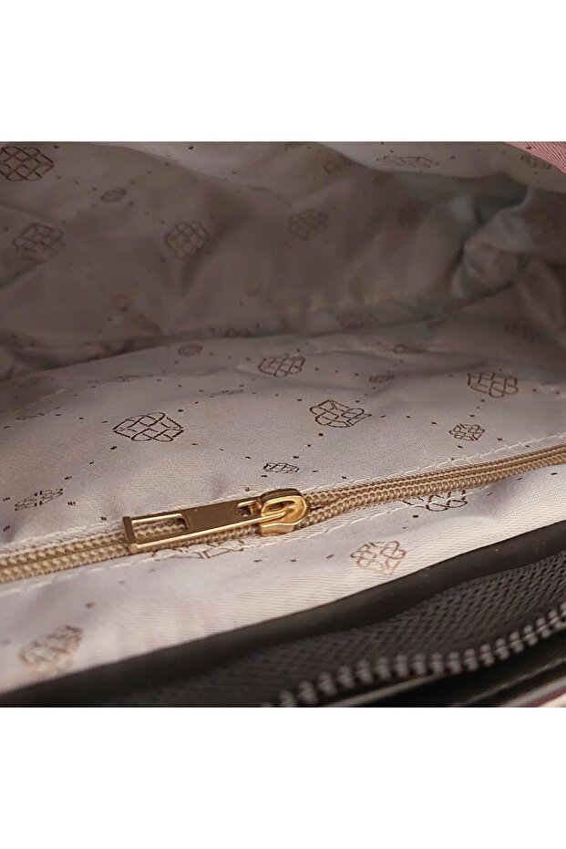 Kapitone Clutch Çanta - 5