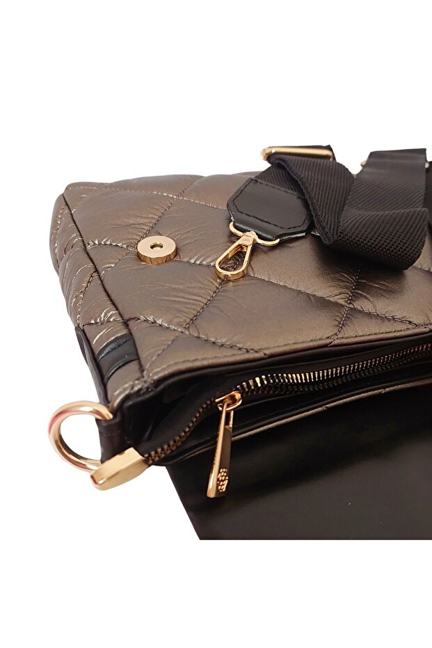 Kapitone Clutch Çanta - 4