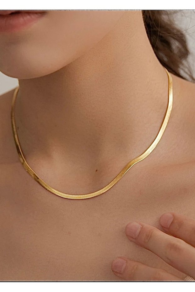 Bijou Necklaces - Gold-colored - Without Stone