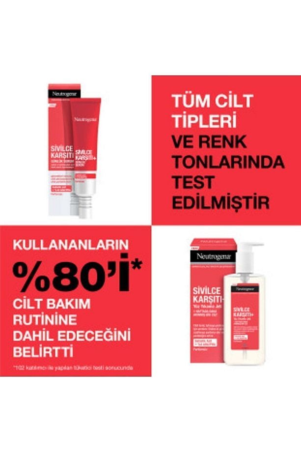 Sivilce Karşıtı Temizleme Jeli 200 ml Sivilce Karşıtı Plus Serum 30 ml - 4
