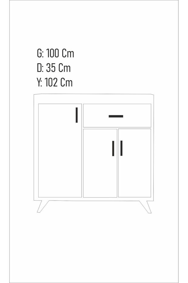 Alara Çok Amaçlı Dolap - 3