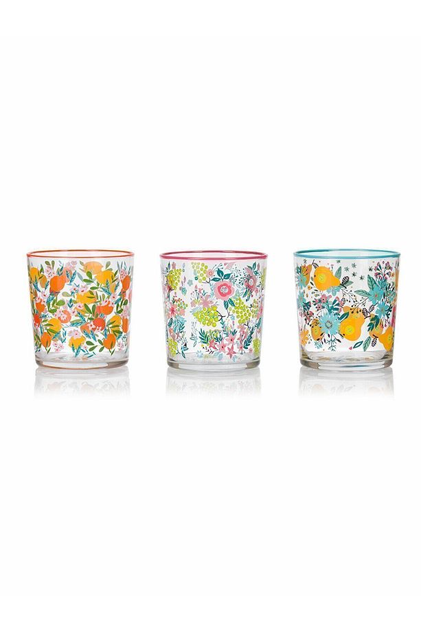 LCW HOME Baskılı Cam Bardak 3'lü 380 Ml - 5