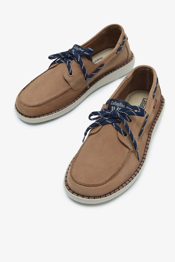 CALLAGHAN Erkek Hakiki Deri Taupe Loafer Ayakkabı - 2