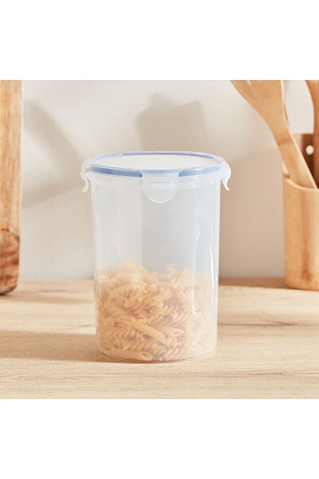 Lock N Lock Food Container Round Itres-Hpl933D, HPL/933D, 1.8L, Airtight, Easy-Clean Premium, White