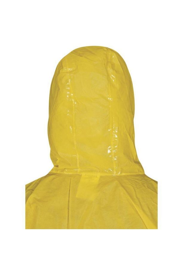 Dt300 Deltachem Kapüşonlu Unisex Tulum  Tıp 3b  Tek Kullanımlık  Kenarları Su Geçirmez - 4