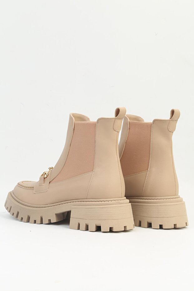® | PC-54085 Kadın Bej Bot - 3