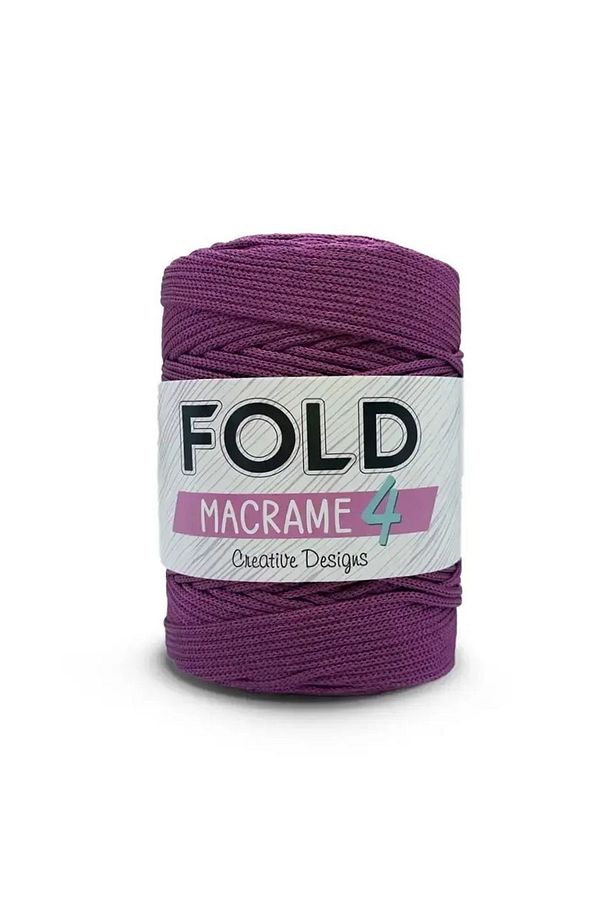Yarn Makrome No:4 - 160 Polyester Makrome Ipi 2 Mm - 200 gr -230 M Supla Ip Çanta Ipi - 1
