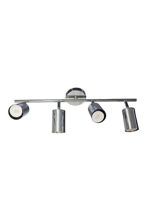 Lüks Spot Krom 4'lü Avize | Kaliteli Modern Metal Avize - 1