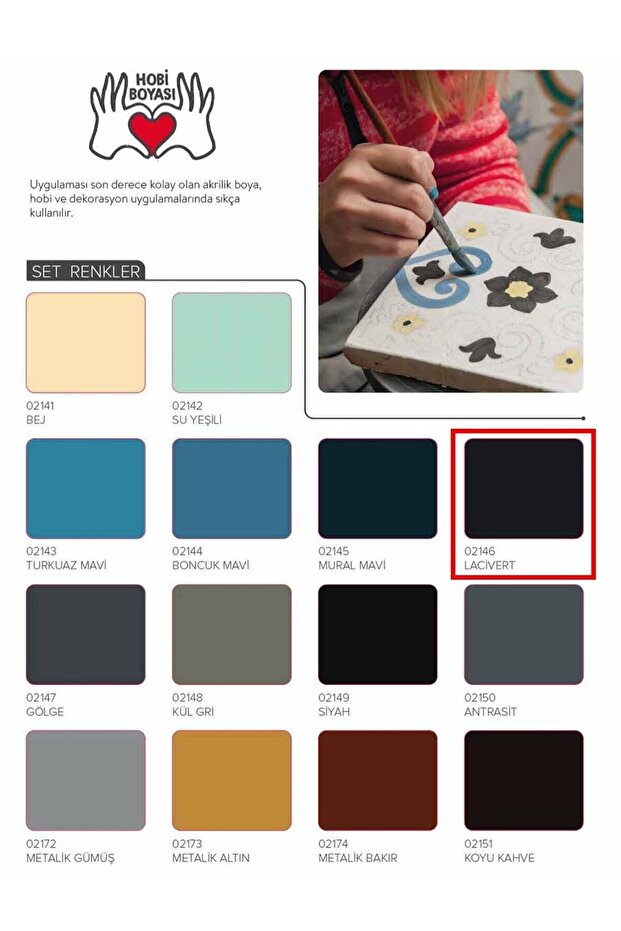 Multi Surface Akrilik Hobi Boyası - 2