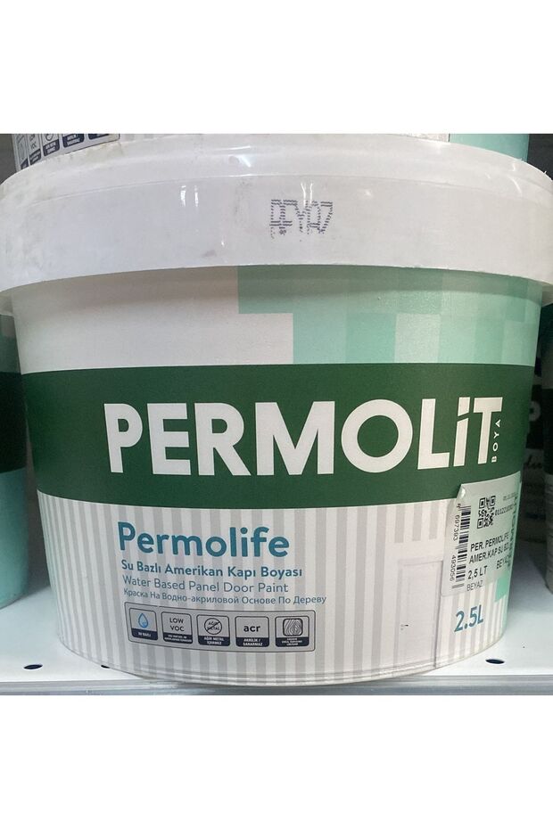 Permolife Su Bazlı Amerikan Kapı Boyası - 1