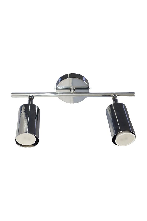 Lüks Spot Krom 2'li Avize | Kaliteli Modern Metal Avize - 4