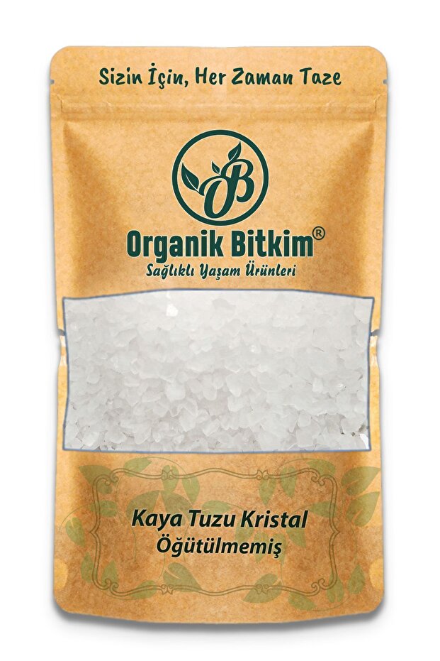 OB Organik Bitkim 84 Mineral Doğal Çankırı Kristal Kaya Tuzu 2 X 500 gr