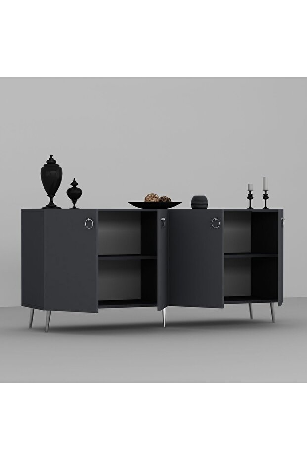 DROP KONSOL ANTRASİT-GÜMÜŞ - 3