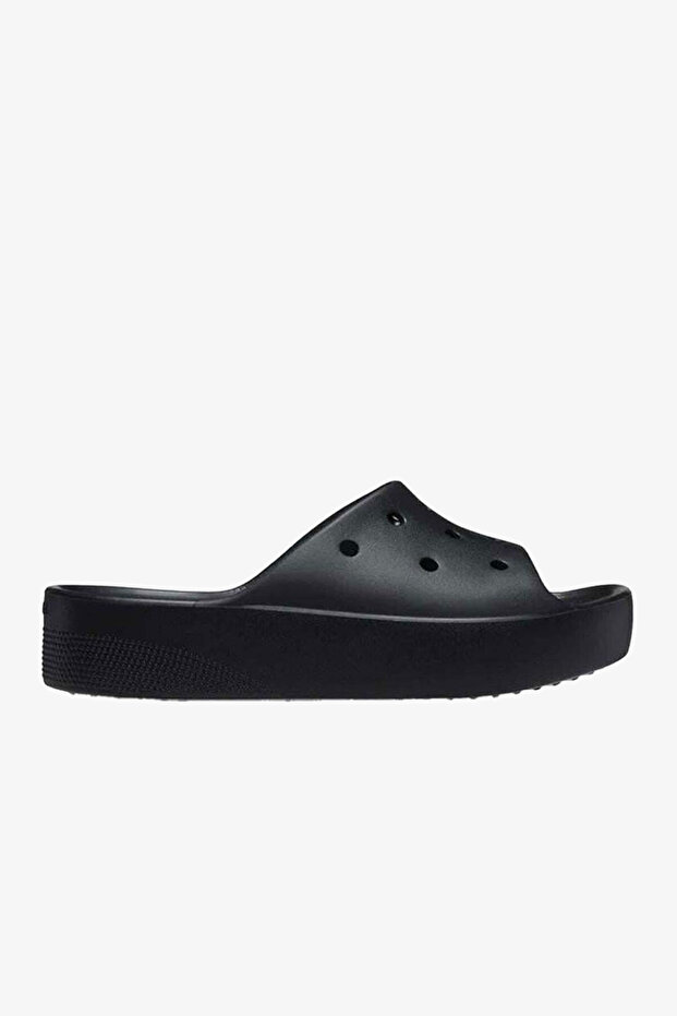 Black Classic Platform Slide Women's Clog Slippers -208180-001