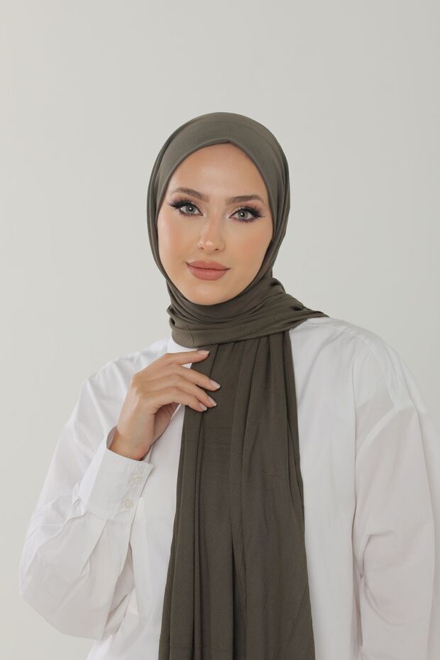 Toprak Luxury Combed Cotton Shawl - Women's Hijab Jersey Hijab Lycra Shawl