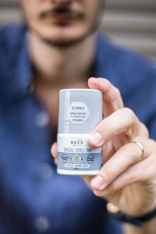 Propolis Pudrasız Erkek Roll-on Deodorant 50 ml - 5