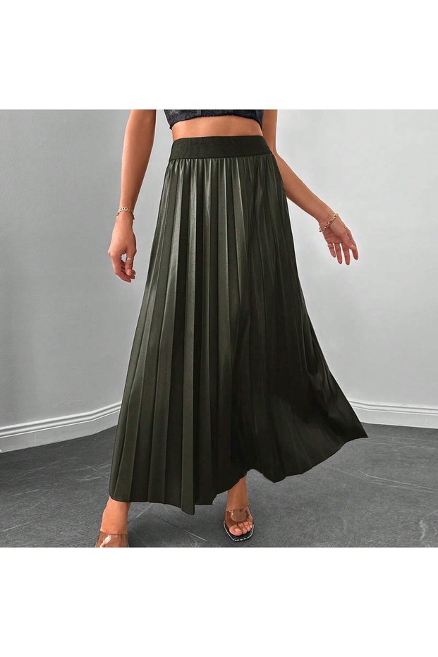 WOMEN'S PLEATED SKIRT