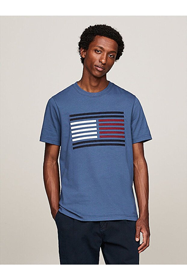 GROSSGRAIN FLAG TEE