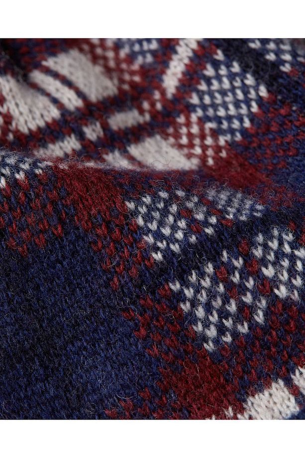 TH MONOGRAM TARTAN BEANIE - 1