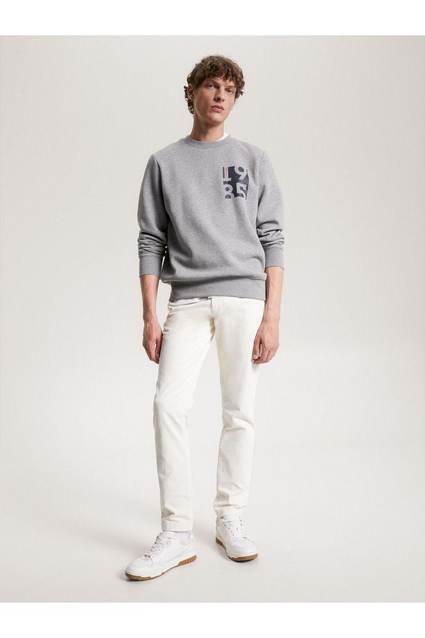 CHEST PRINT CREWNECK - 4