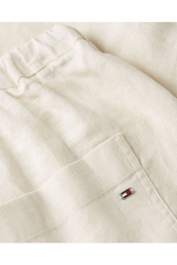 PULL ON CASUAL LINEN SHORT - 4