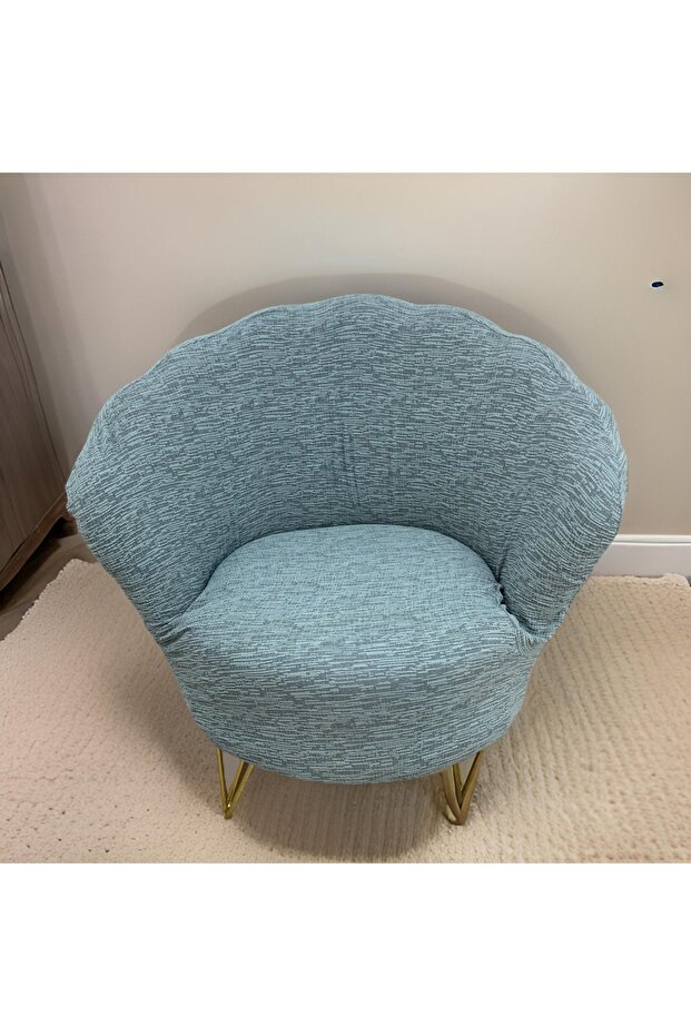 papatya koltuk kılıfı, oval koltuk örtüsü, berjer koltuk örtüsü - 2