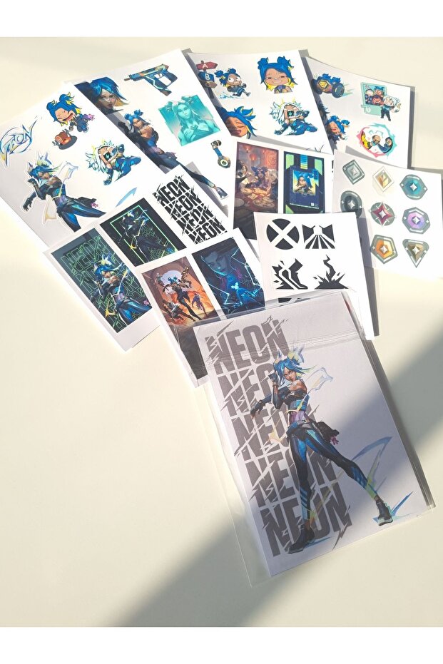 Valorant Neon Sticker Seti - 2