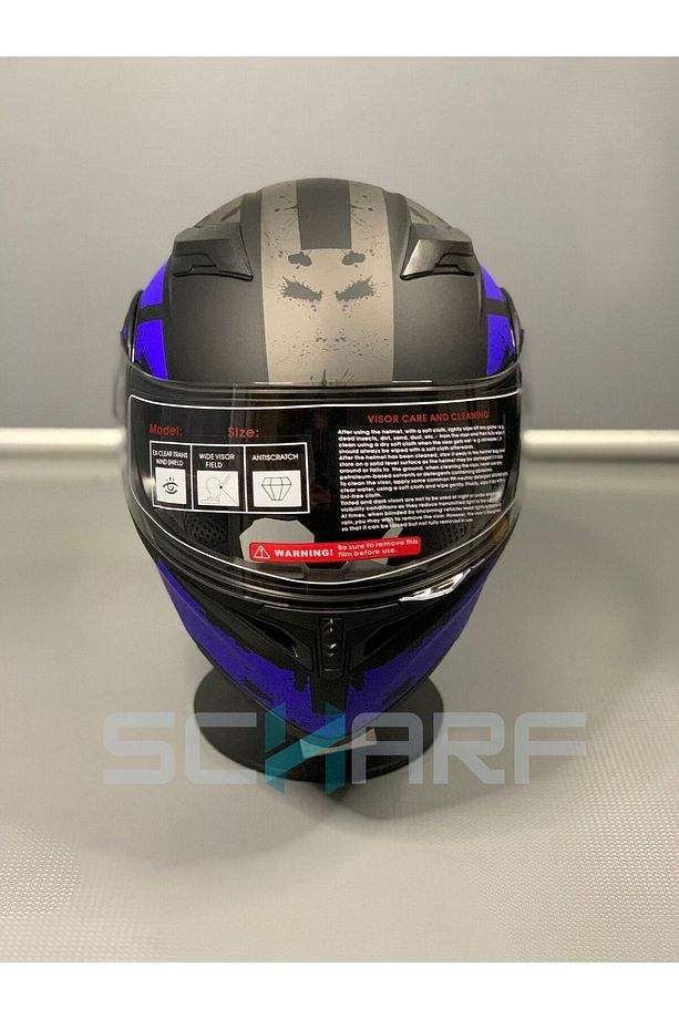 Motopoint JK-902 Güneş Vizörlü Çene Açılır Kask - 2