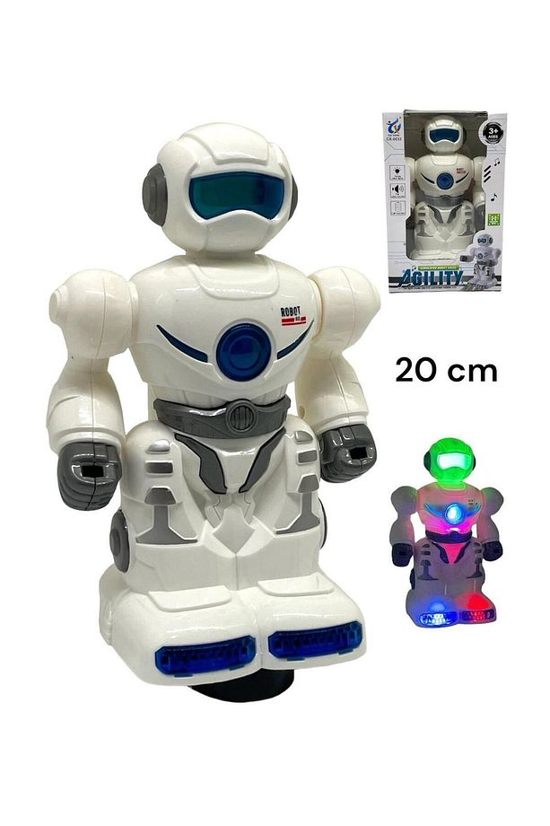 Robot Agility Cx Oyuncak  Pilli Işıklı   Sımulated Robot Vocıe - 3