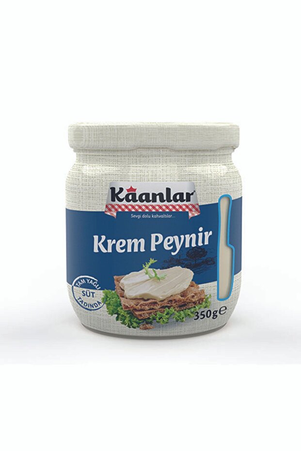 350 Gr Krem Peyniri Tam Yağlı Yumuşak Kahvaltılık Sürülebilir Taze Beyaz Krem Peynir