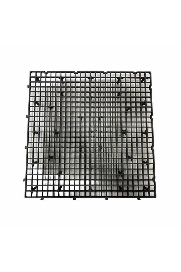 2 M2 8 Adet 50x50 Plastik Güvercin Kümes Taban Izgarası (siyah) - 2
