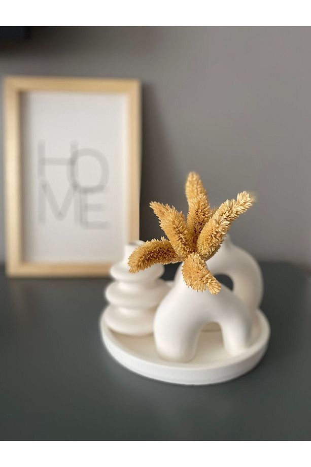 Iskandinav Tarzı 3'lü Minimal Vazo Set Bohem Vazo Pinterest Vazo Dekoratif Vazo Obje Pampas Vazosu - 3
