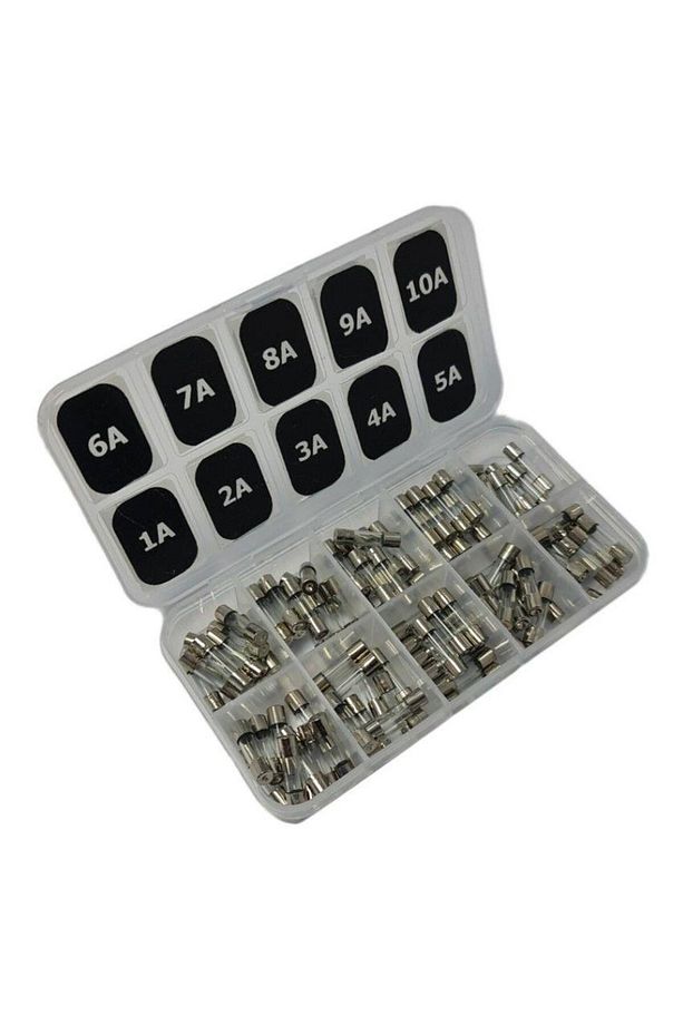 5x20mm 100adet Küçük Cam Sigorta Paketi 1-2-3-4-5-6-7-8-9-10a - 3