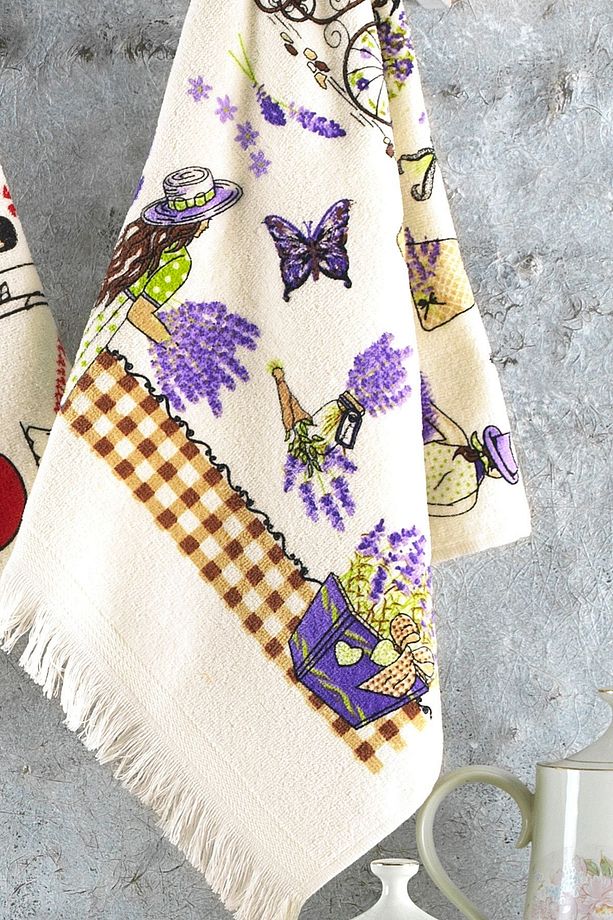 Mutfak Havlusu 40x60 %100 Pamuk 3 Lü Set - 3