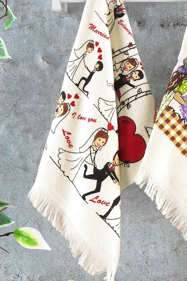 Mutfak Havlusu 40x60 %100 Pamuk 3 Lü Set - 2