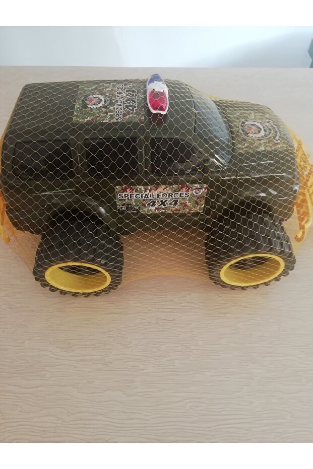 Oyuncak Fileli Polis Araba 45 cm - 3