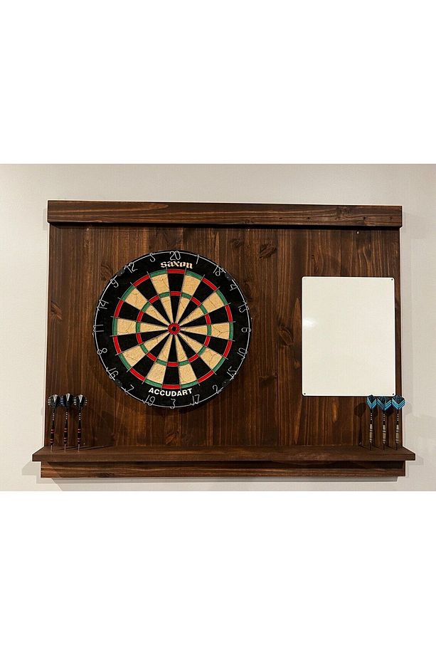 Sadece Ahşap Dart Tahtası Arkalığı, 105x80cm, Ahşap Dart Arkalığı, Ahşap Dart Dolabı - 1