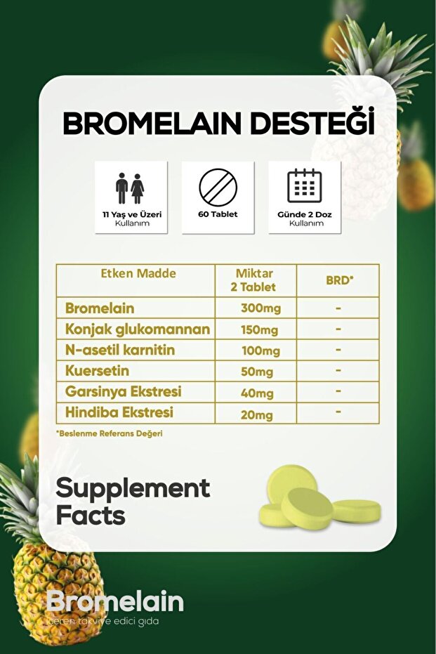 Bromelain 60 Tablet - 4