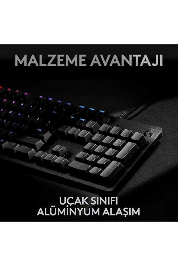 G513 CARBON RGB Mekanik Kablolu Oyuncu Klavyesi - 3