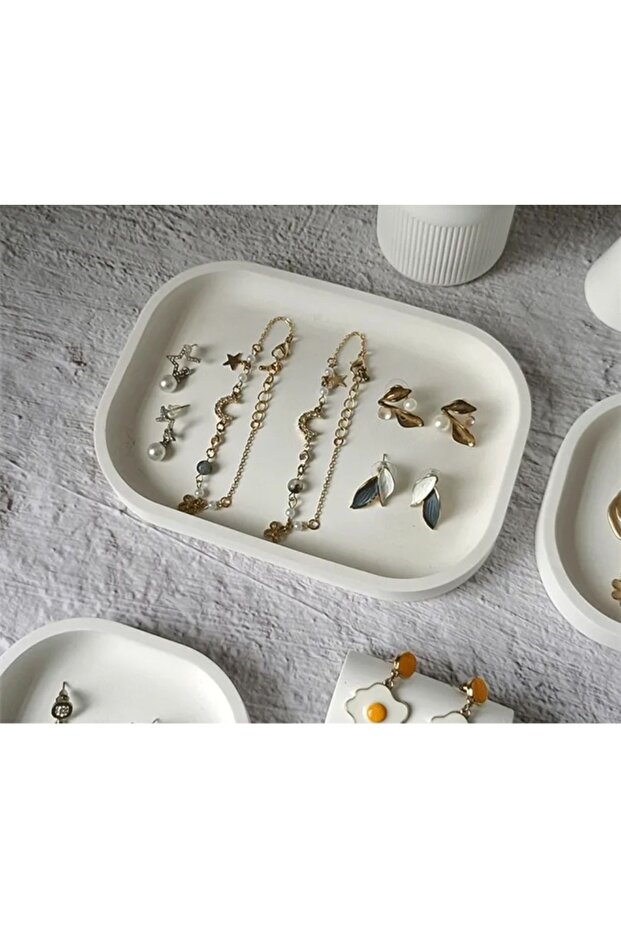 Takı Tabağı Organizer Tabak Seti - 4