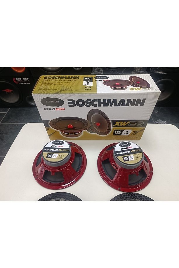 Boschmann Navigo 20 Cm Kurşun Göbek Midrange Takımı - 3