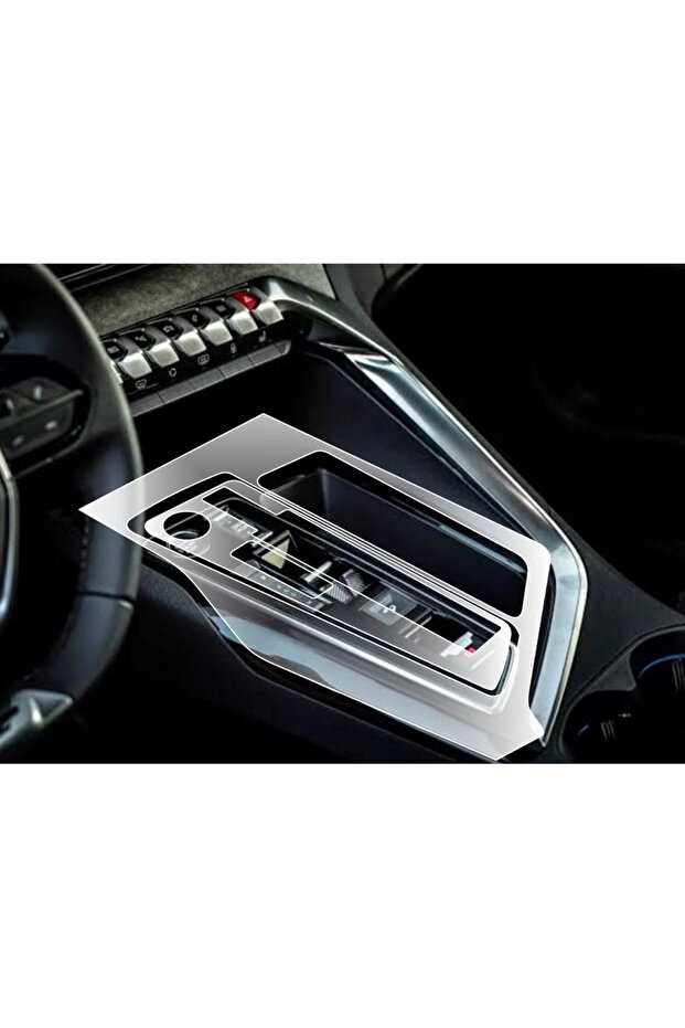 Tpu Protector Compatible with Peugeot 3008 E Toggle Gear - 1
