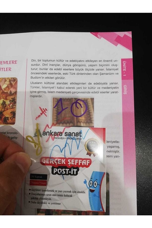 Şeffaf Post-it - 3
