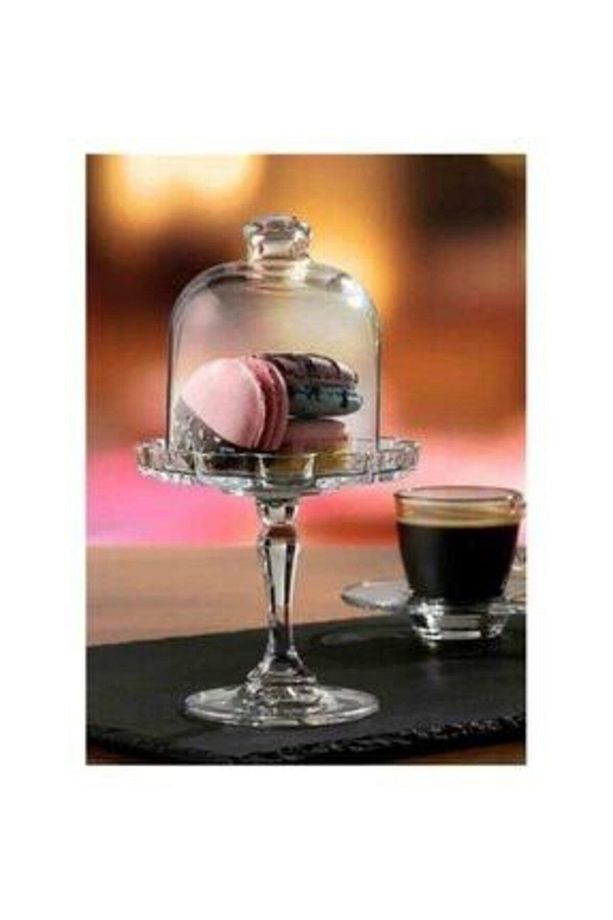 Mini Pattiserie Ayaklı Servis Servis Tabağı ve Kapağı 96457 - 2