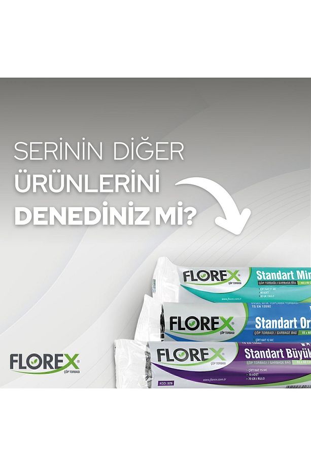 Standart Battal Boy Siyah Çöp Poşeti X 5 Rulo - 4