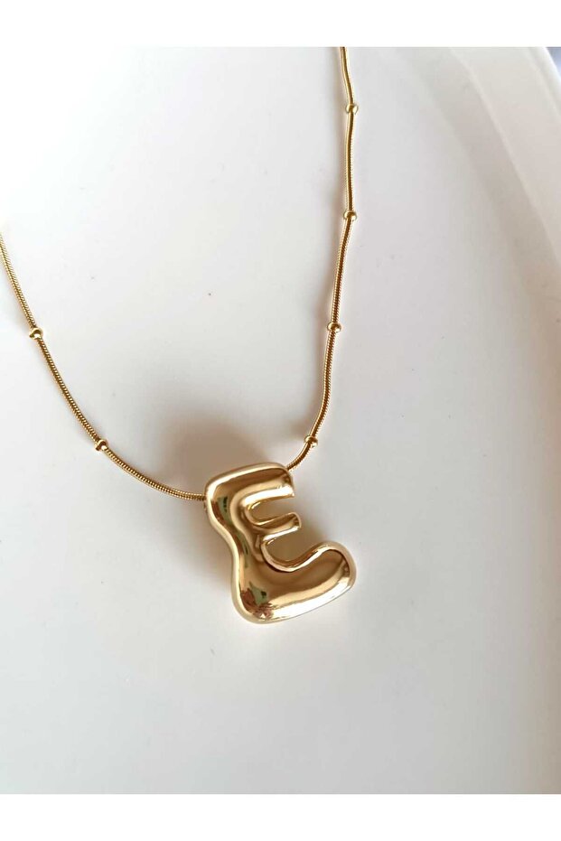 BALON E HARFİ KOLYE - 1