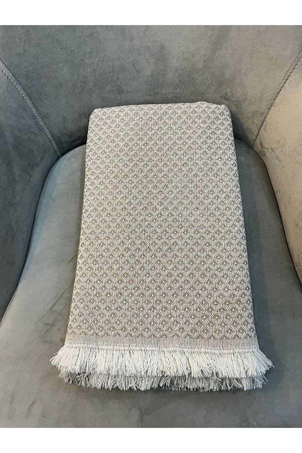 Koltuk Örtüsü Bej 170x210 - 3